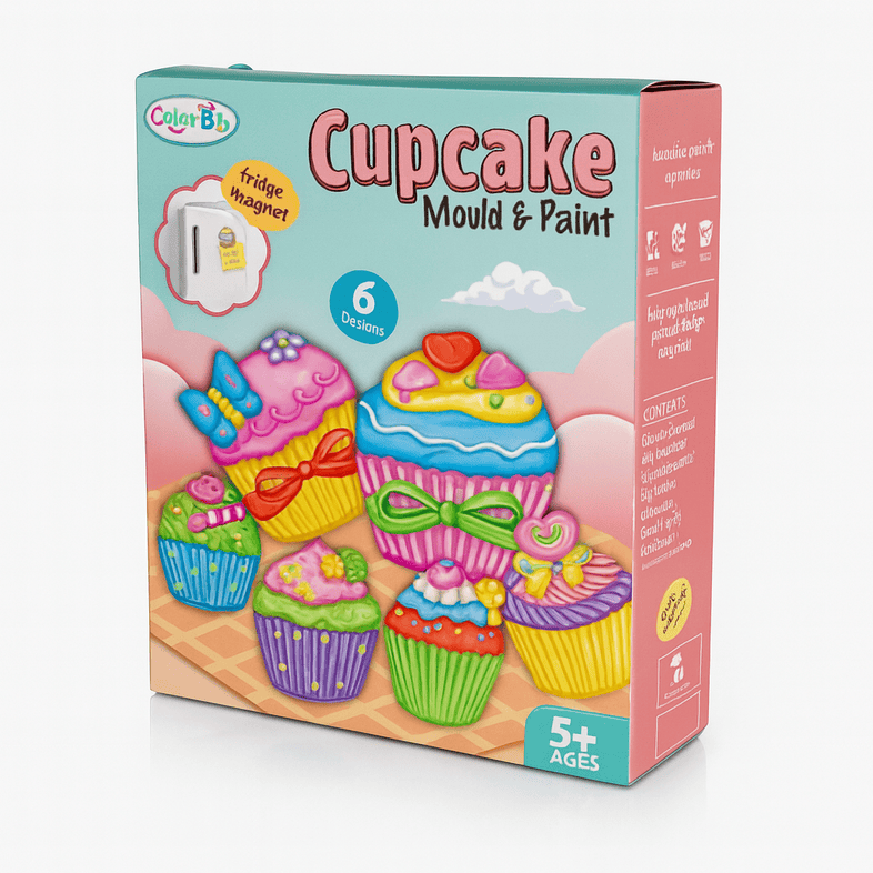 Cupcake Mould Painting